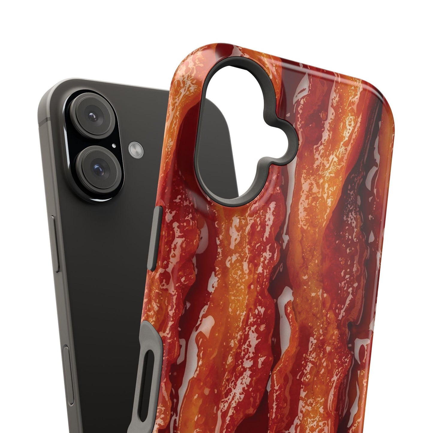 Bacon Lovers Phone Cases, Fun Foodie Gift, Funny Accessory, Holiday Present, Unique Phone Cover