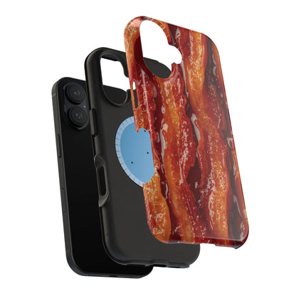 Bacon Lovers Phone Cases, Fun Foodie Gift, Funny Accessory, Holiday Present, Unique Phone Cover