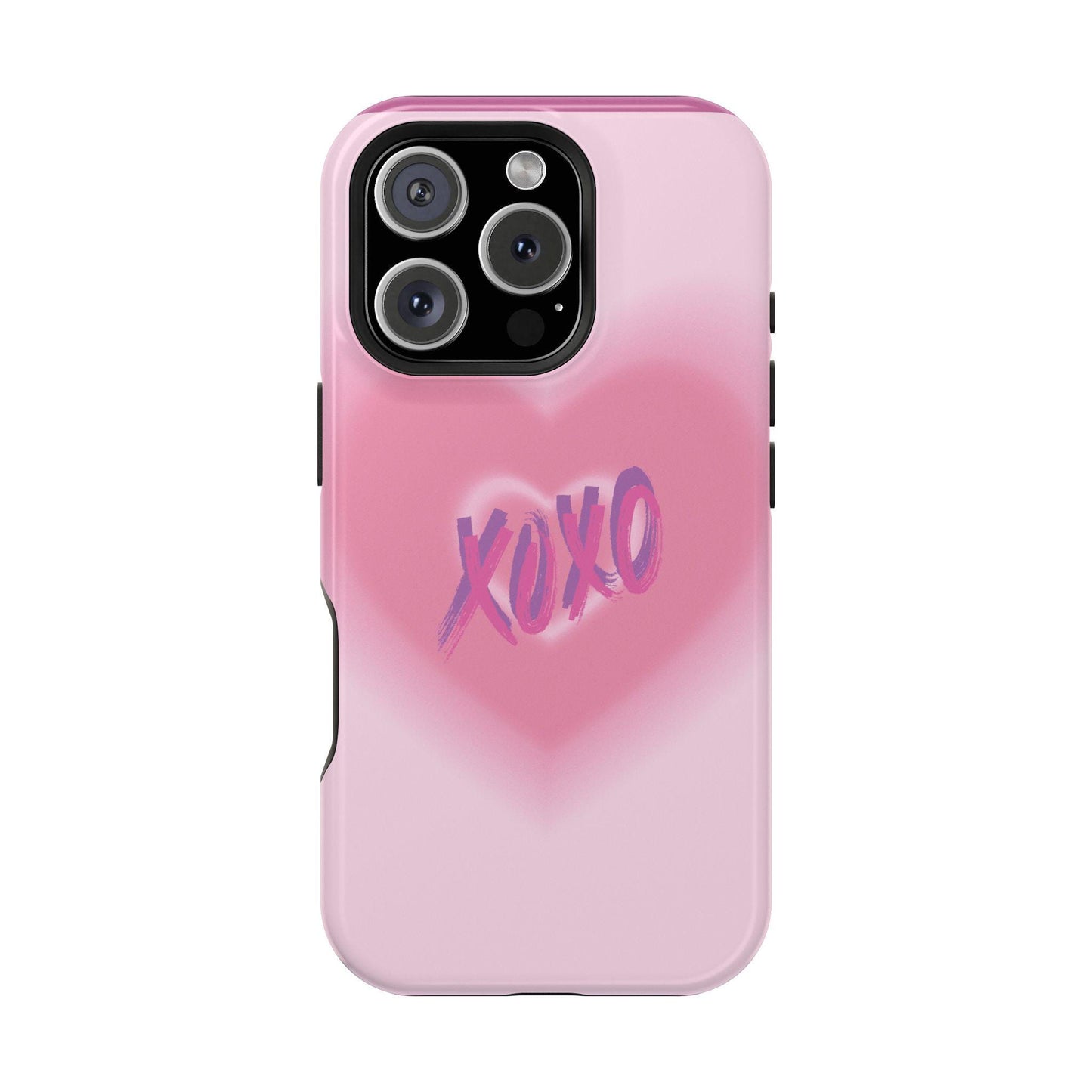 Pink and White Y2K Hearts for iPhone 16, 15, 14, 13, 12, 11, 8, 7, XR, XS, X Pro Max Plus Mini. Aesthetic, Cute, Retro Birthday Present