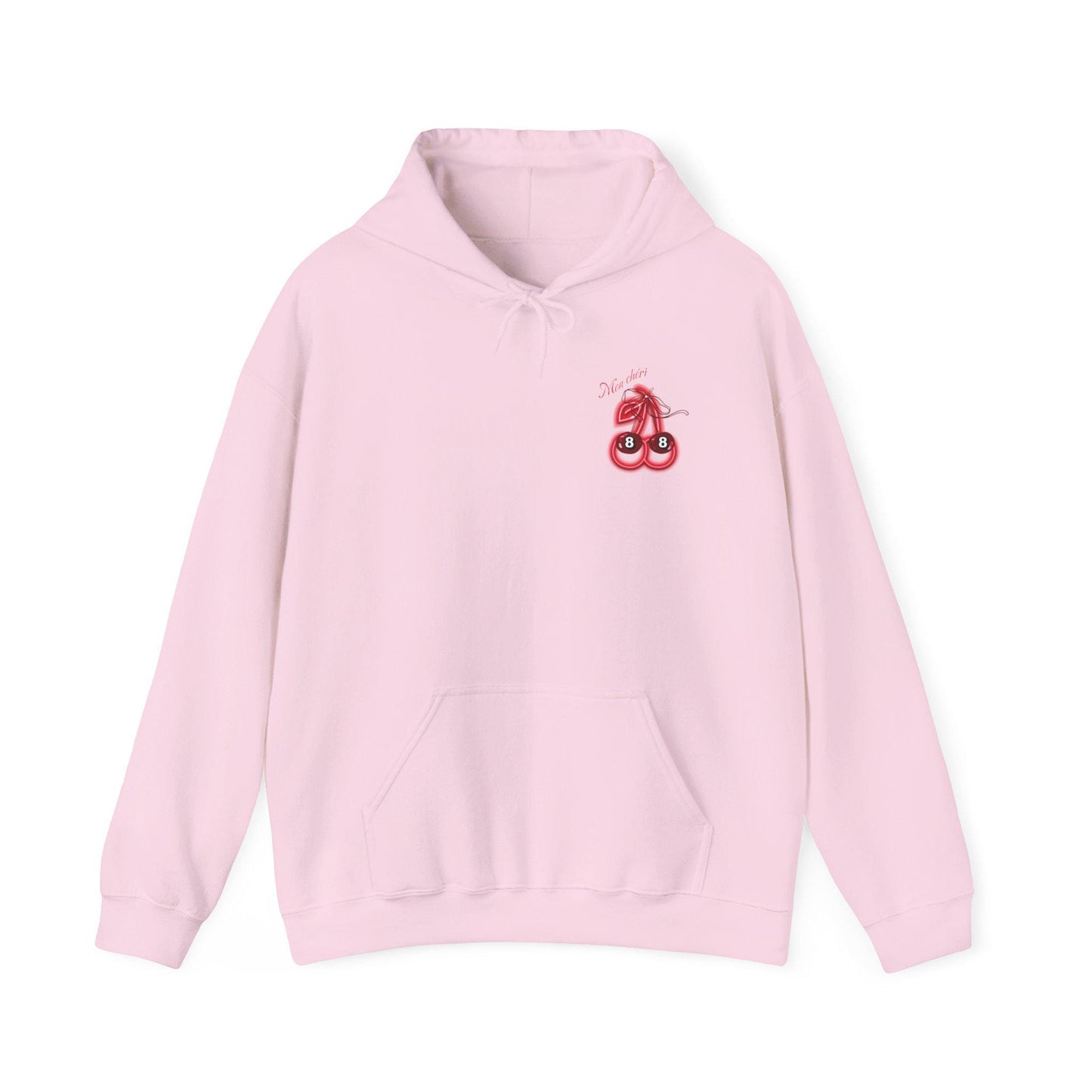 Vibrant Cherry Bomb Graphic Hoodie | Unisex Pink Streetwear Sweatshirt for Trendy Casual Style