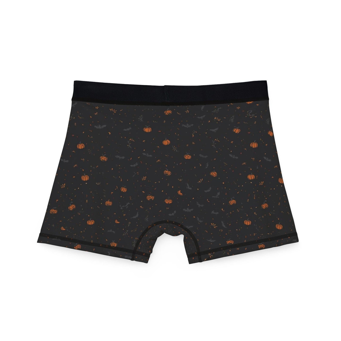 Subtle Halloween Boxer AOP Briefs, Fall Print Mens Underwear, Seasonal Gift